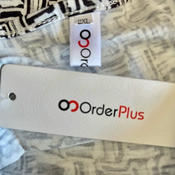 OC Order Plus Plus Size 2X Tunic Designer Casual - Picture 4 of 8